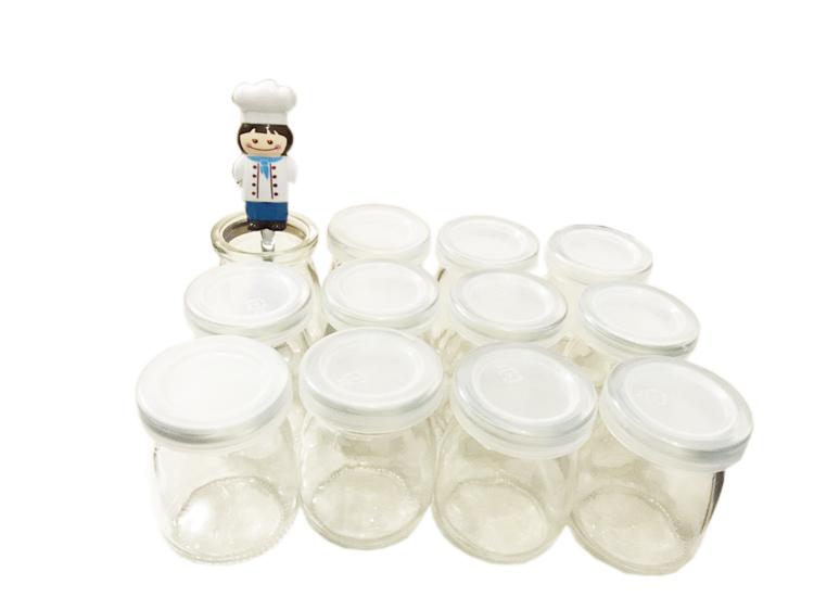 Bộ 6 hũ thủy tinh trữ sữa cho bé 100ml