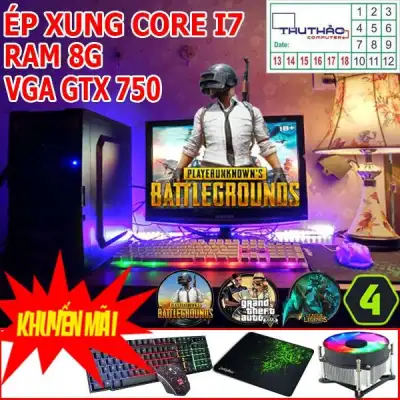 [HCM][ PHÁ GIÁ ] BỘ MÁY TÍNH CHƠI GAME 8G - MÀN HÌNH 19-20 INCH GTA V PUBG PUBG MOBILE FIFA ONLINE 4