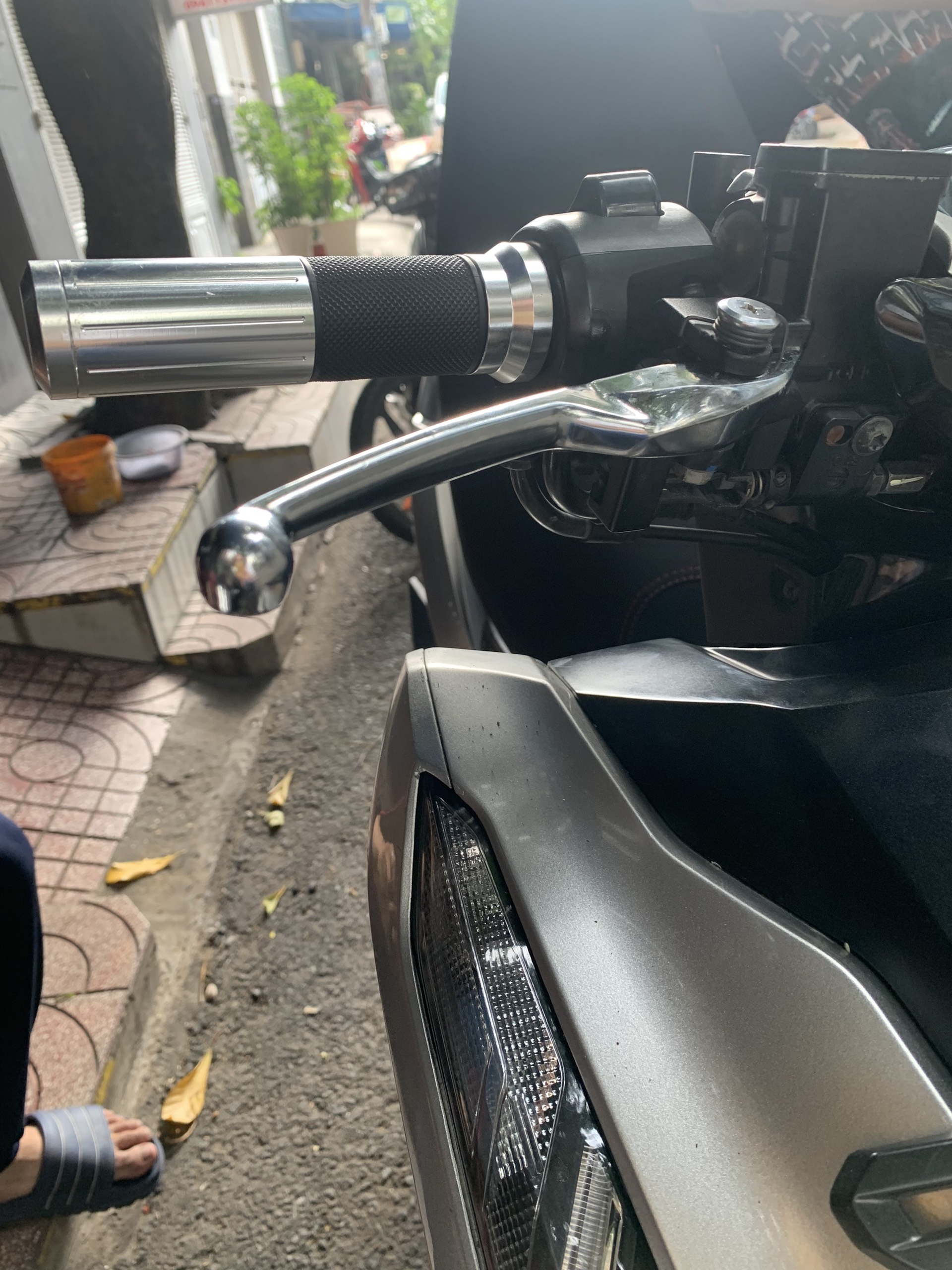 [HCM]TAY THẮNG INOX INDO CHO VARIO/AB/CLICK