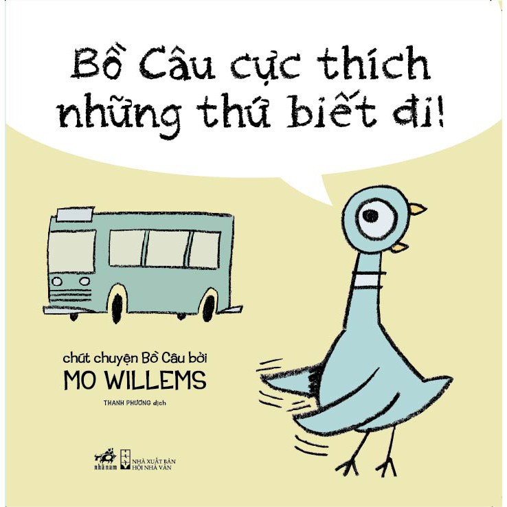 Sách - Bồ câu cực thích những thứ biết đi!