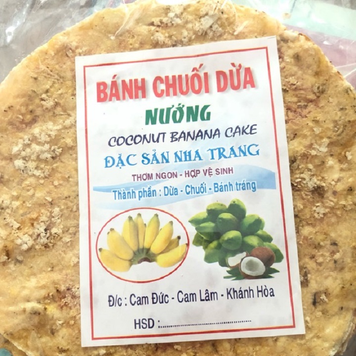 1 CÁI BÁNH CHUỐI DỪA