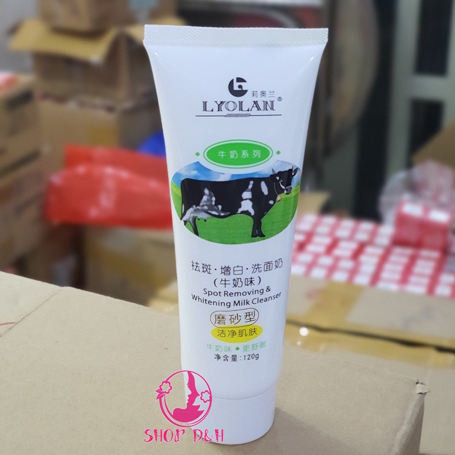 Sữa Rửa Mặt Lyolan 120G ( Dưa Leo + Sữa Bò)