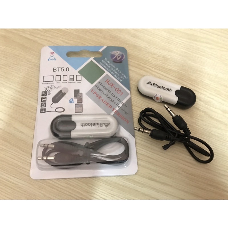 Usb Bluetooth Receiver HJX-001 Thế hệ 2 tạo bluetooth cho loa amply không dây