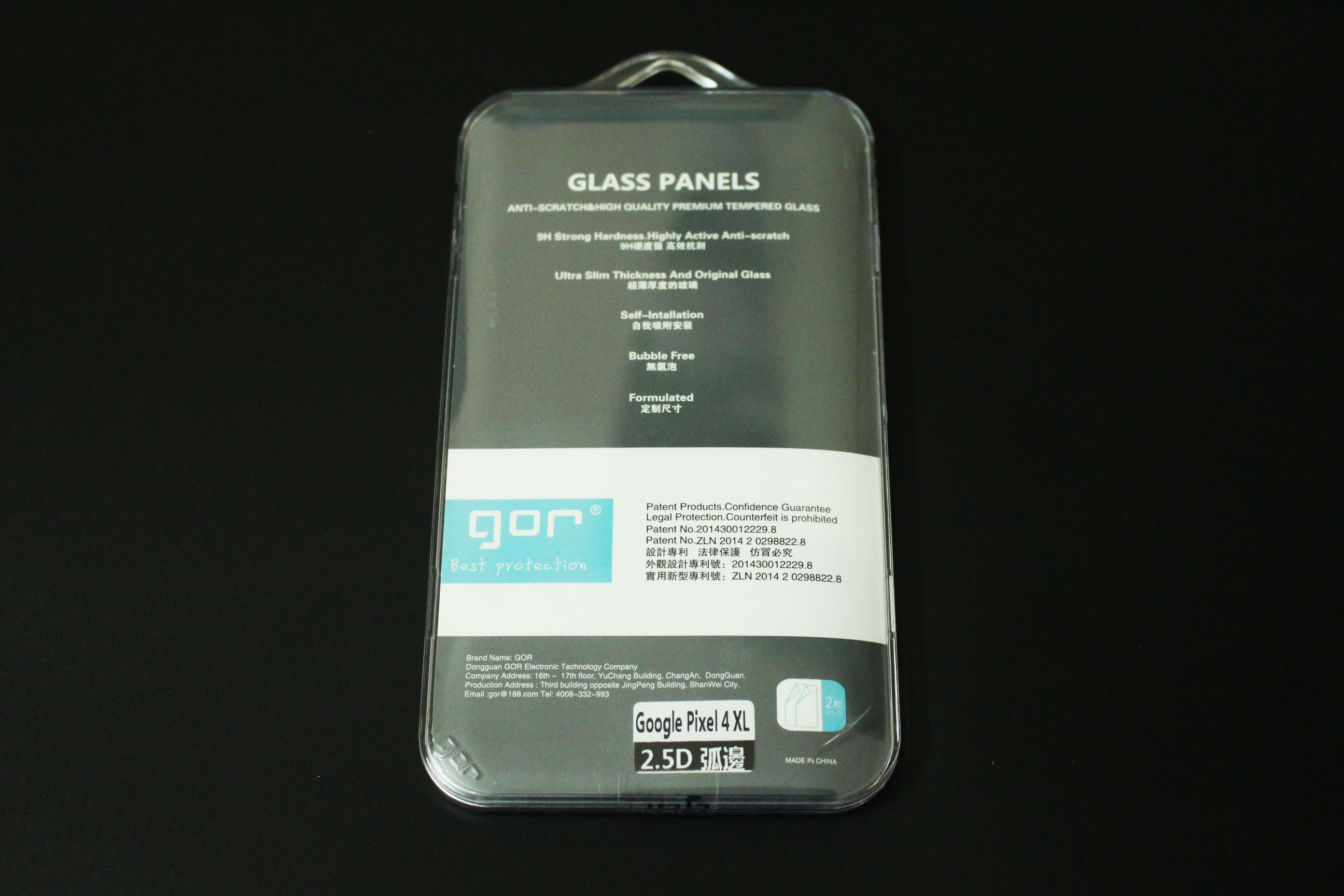 Bộ 2 miếng kính cường lực Gor cho Google Pixel 4XL- Full Box
