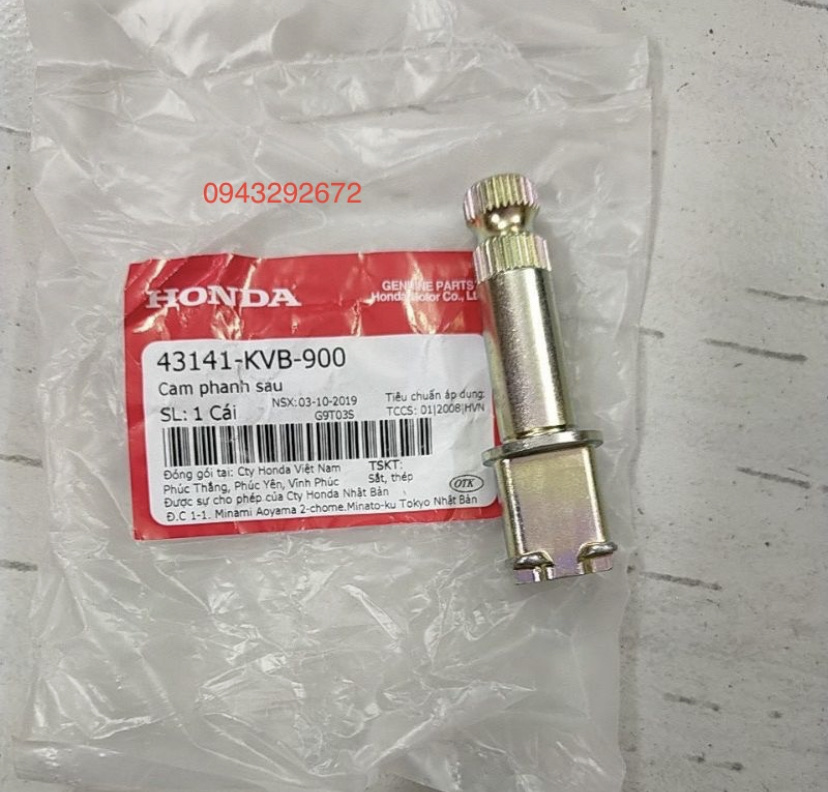 Trục Bắt Bát Thắng ( Trục Qủa Đào ) Honda Vario, Air Blade (43141KVB900)