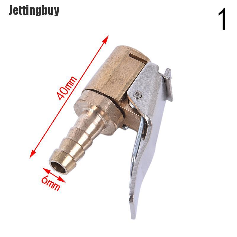 JETTINGBUY Đầu chuyển đổi bơm lốp xe hơi van kẹp khóa bằng đồng-INTL