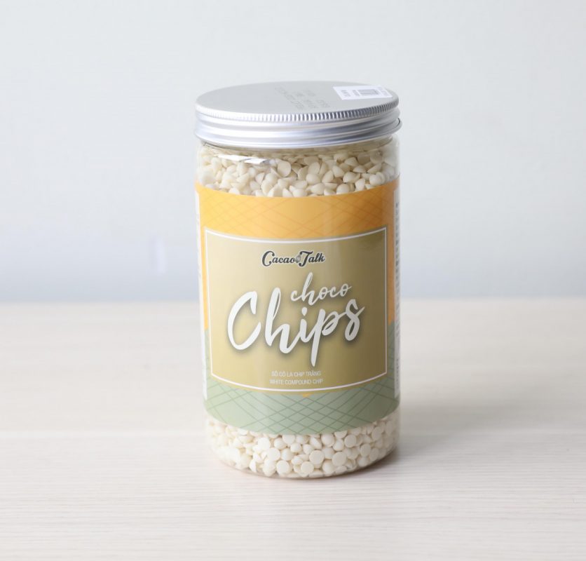 Sô cô la chíp trắng cacao talk 700gr - chỉ hỗ trợ giao nhanh 2h trong tphcm