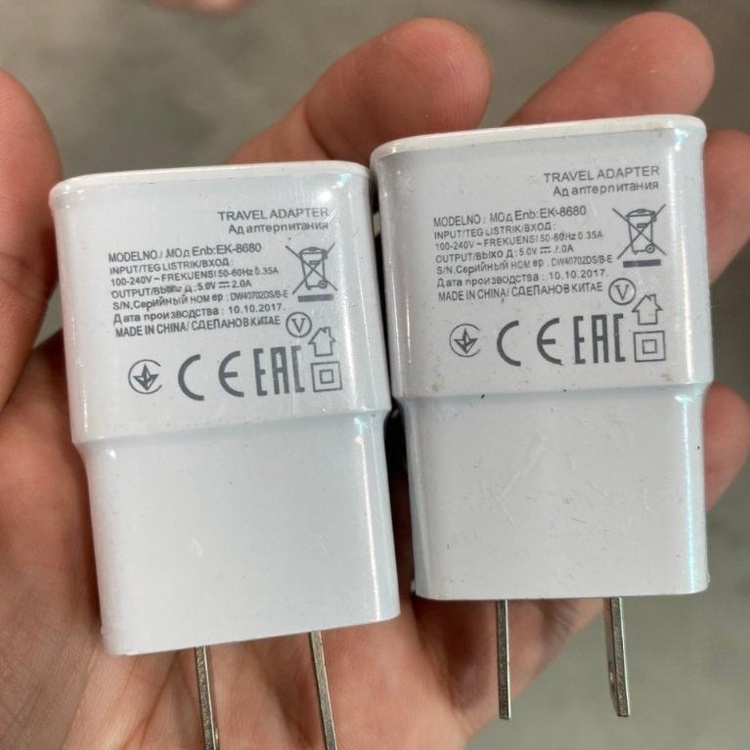 CS31 - Củ sạc SS001 chân dẹt 5V/1A cổng sạc USB