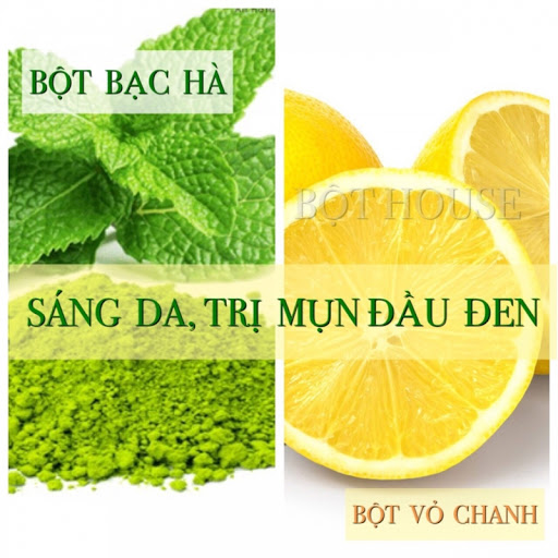 Bột đắp mặt lá bạc hà dưỡng da xả stress mờ mụn