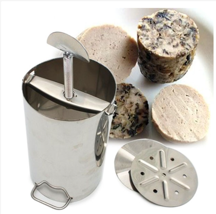 [HCM][HÀNG CHUẨN] Khuôn Giò Xào Inox Chuẩn XịnKhuôn Làm Giò Loại 1kgKhuôn Đúc GiòKhuôn Ép GiòLàm Giò Chả.Khuôn Ép Giò Chặt Tay Làm Giò Ngon Tại Nhà Cho Gia ĐìnhĐơn GiảnDễ LàmKhuyến Mãi Sốc