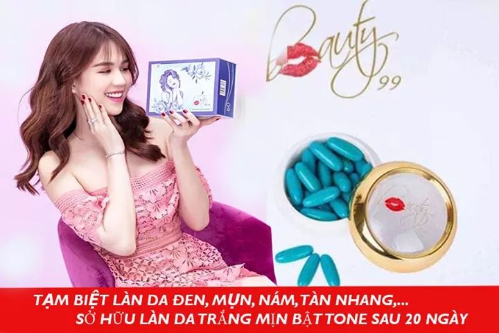 VIÊN UỐNG TRẮNG DA BEAUTY PLUS CHÍNH HÃNG (60 Viên)