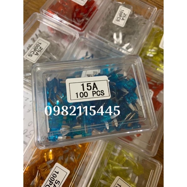 Cầu chì Xe máy 5a, 10a, 15a, 20a, 25a