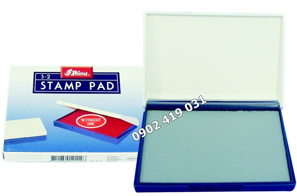 Tampon Shiny S2 Ko Mực, SP2 Có Mực ( Size 57 x 88mm )