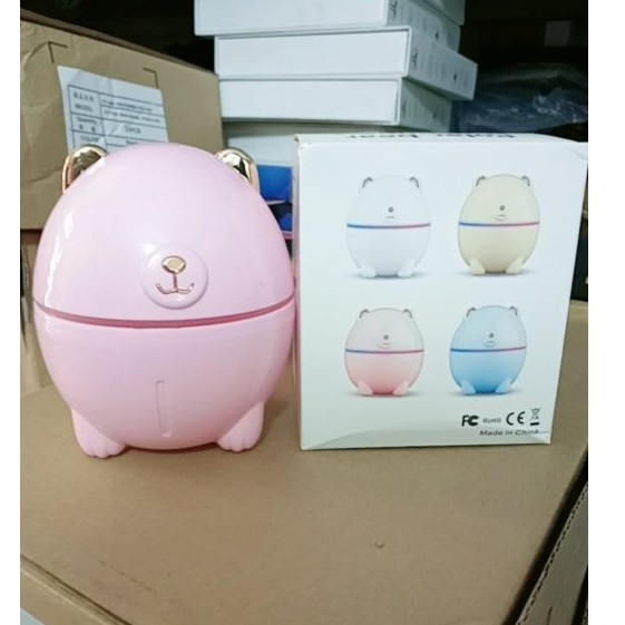 Máy phun sương tao độ ẩm hình con gấu mini