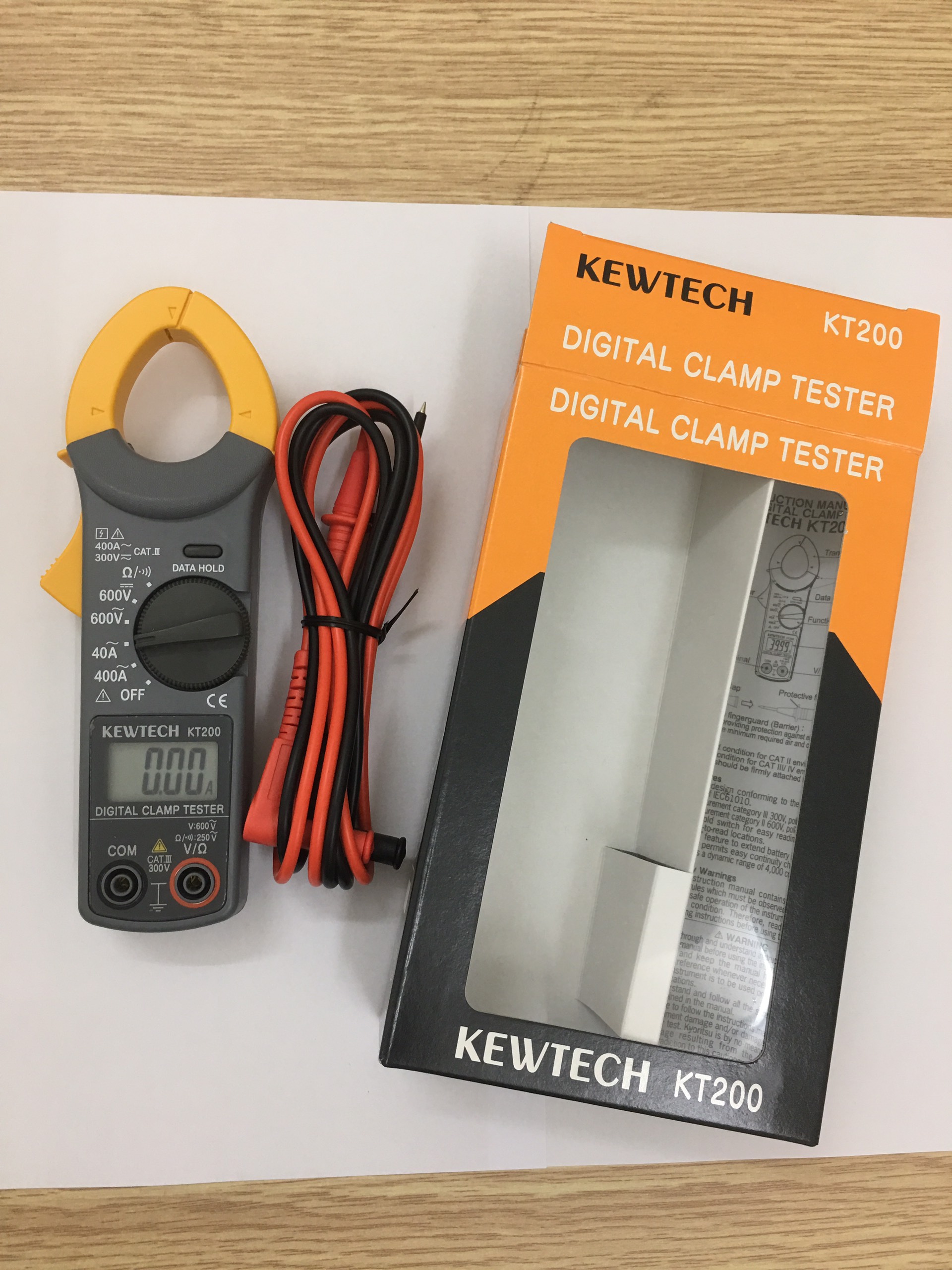 Ampe kìm Kewtech Kyoritsu KT200