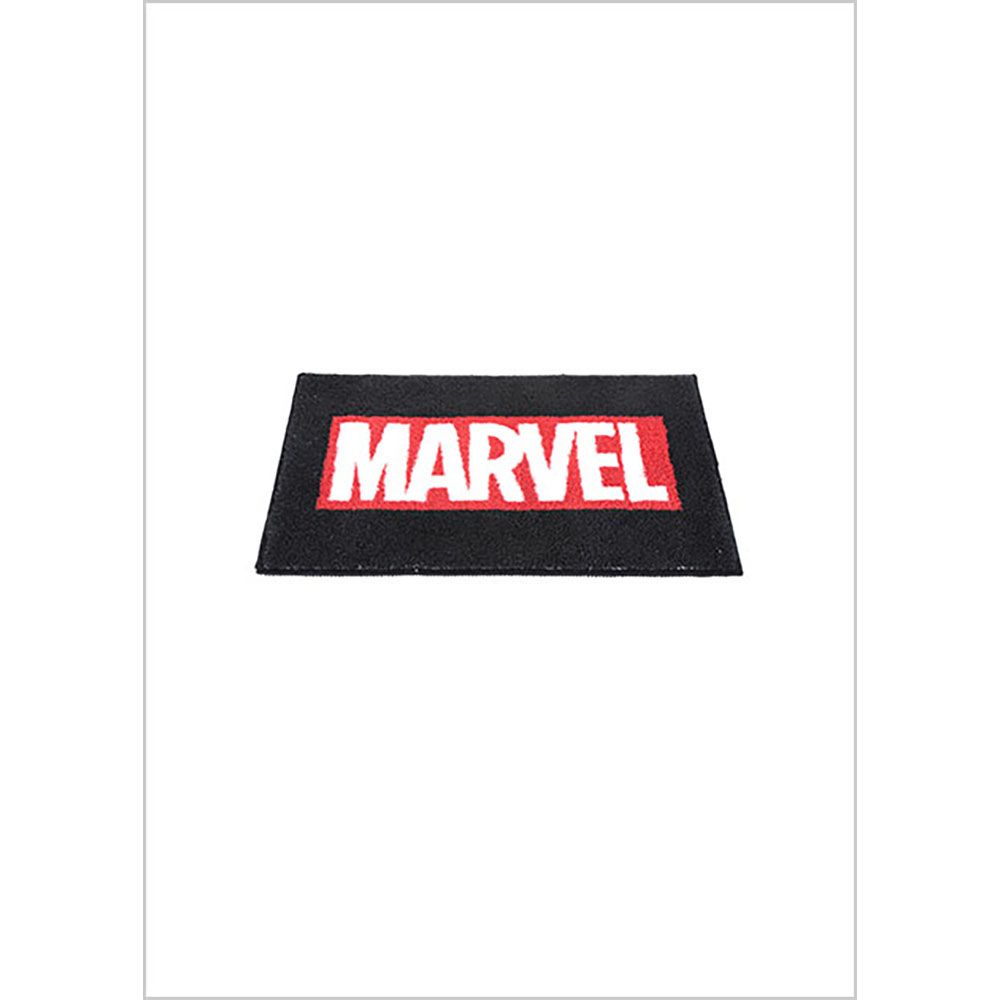 Thảm phòng tắm hình Marvel Miniso (Đen)
