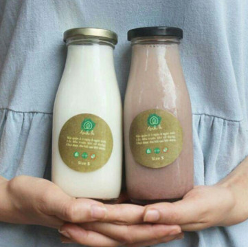 [HÀNG CHẤT LƯỢNG] Chai Thủy Tinh 300ml nắp Thiết Đen
