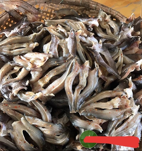 Khô Cá lóc non