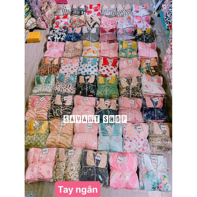 [MẪU MỚI] BỘ MẶC NHÀ PIJAMA LỤA SATIN CAO CẤP [ ẢNH + VIDEO .T.H.Ậ.T. ]