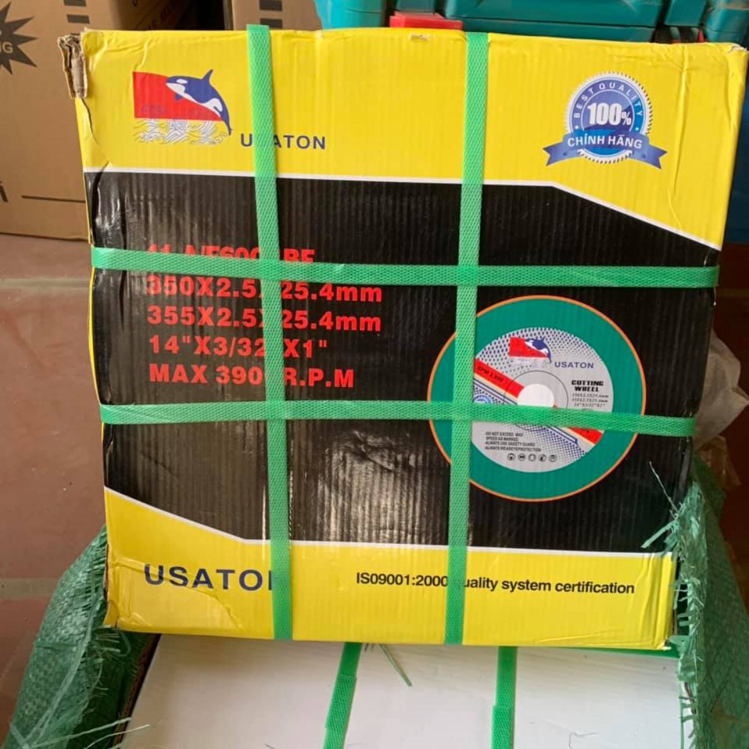 Lưỡi cắt sắt đường kính 350 thương hiệu Usaton