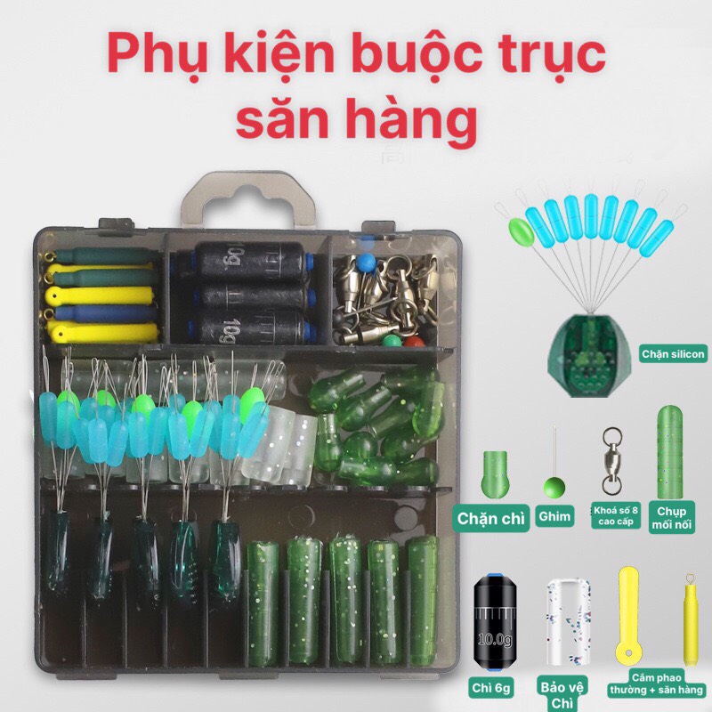 Hộp phụ kiện câu đài Silicone cao cấp