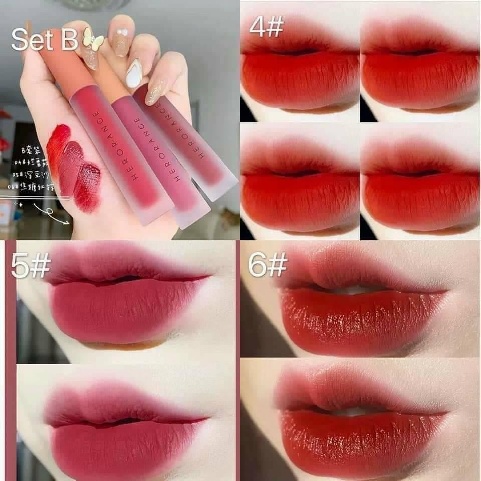 Set Son 3 Cây Hero Orange nội địa Trung