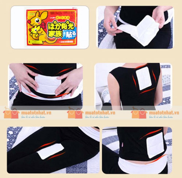 Combo Miếng Dán Giữ Nhiệt Chuột Túi