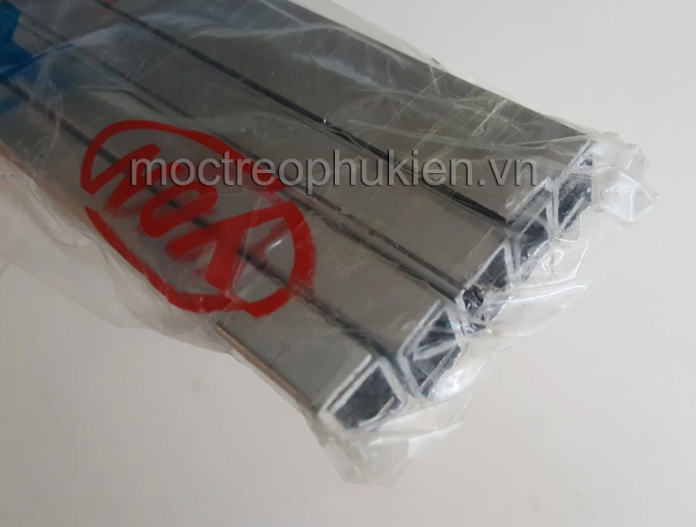Thanh ray dọc gắn tường đôi A2 2 hàng lỗ