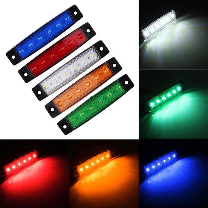 Đèn led dán đuôi dán xe ô tô tải 12-24V LED5