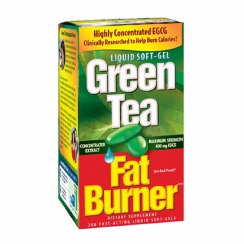 Viên uống trà xanh Green Tea Fat Burner hộp 200 viên Date 2023