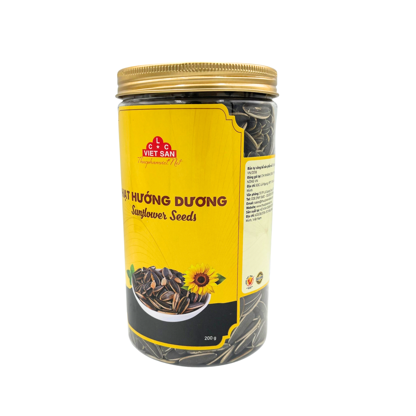 Hạt hướng dương Việt San hộp 200g