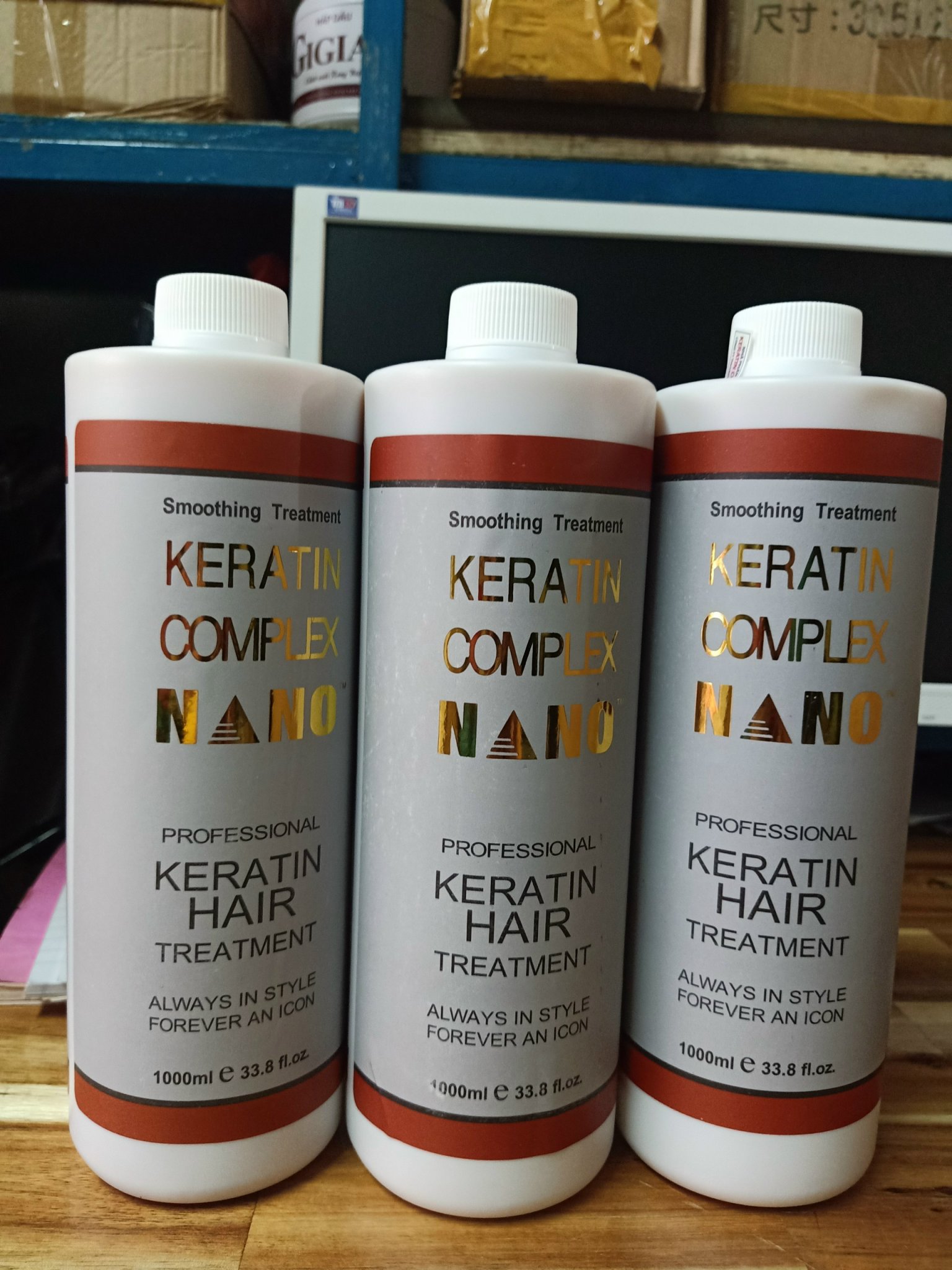 Keratin Complex Nano phục hồi tóc hư tổn, phục hồi chuyên sâu 1000ml
