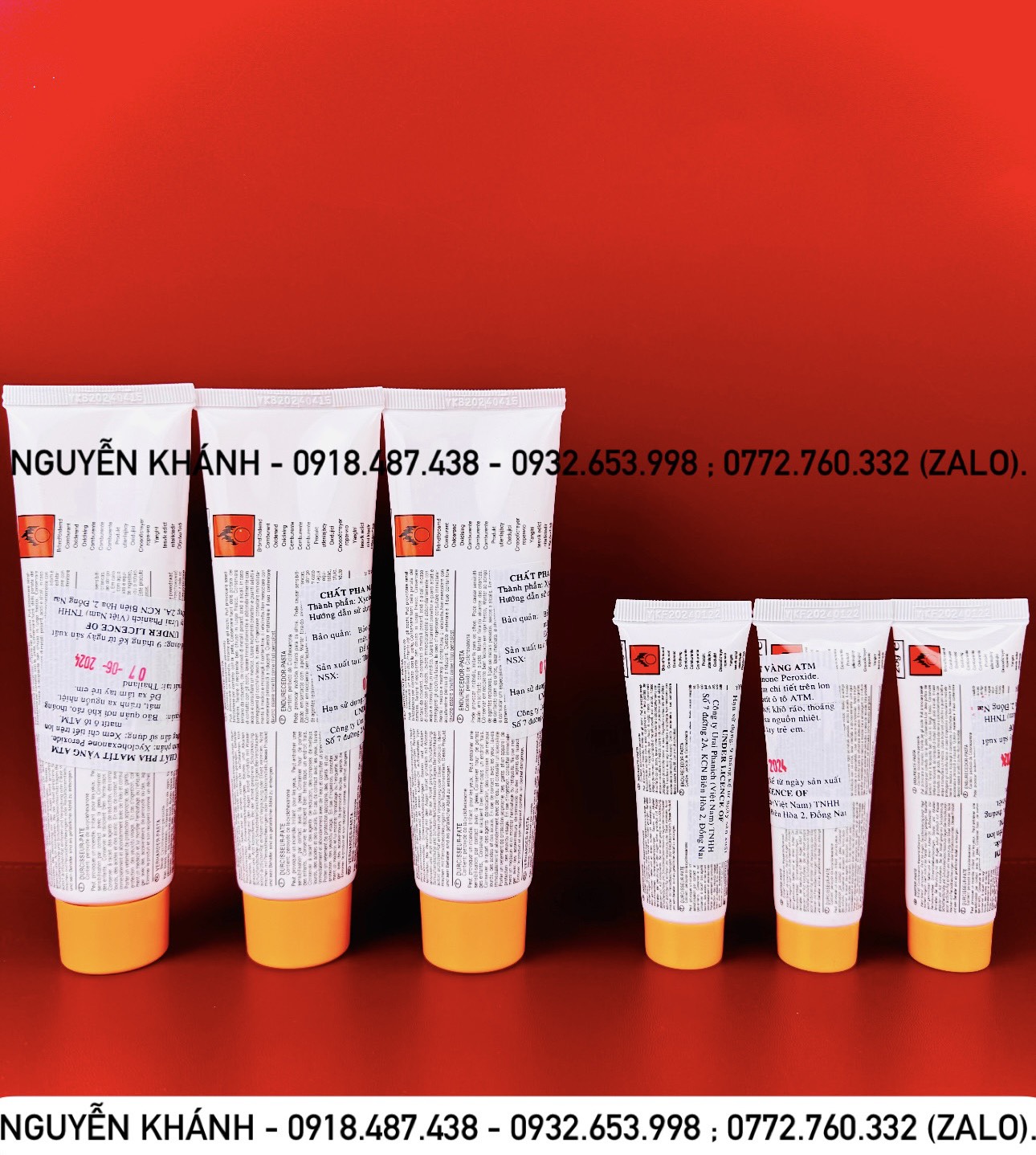 CHẤT PHA MATIT VÀNG ATM( 25g,100g)