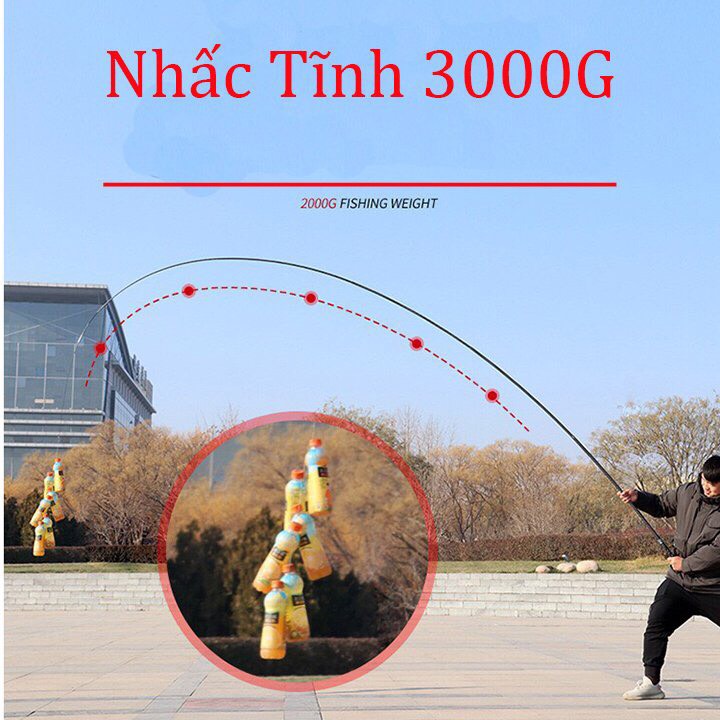 "Cần Câu Đài Hắc Vân Phong 6H"