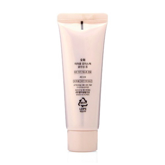 Sữa rửa mặt Ohui hồng Miracle Moisture Cleansing Foam 40ml