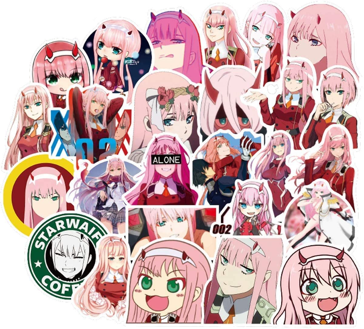 Set 30-60 Sticker Darling In The FranXX