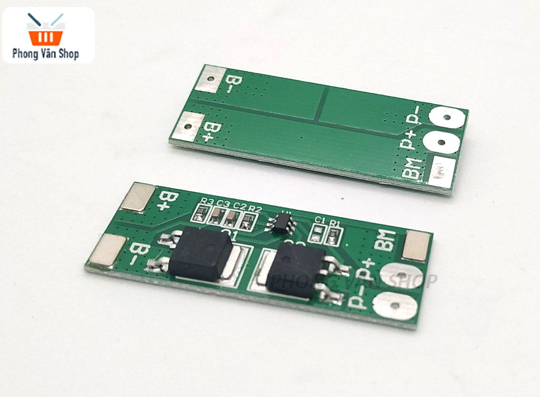 Mạch bảo vệ pin 2s - 6.4v -10A - pin sắt các loại 32650