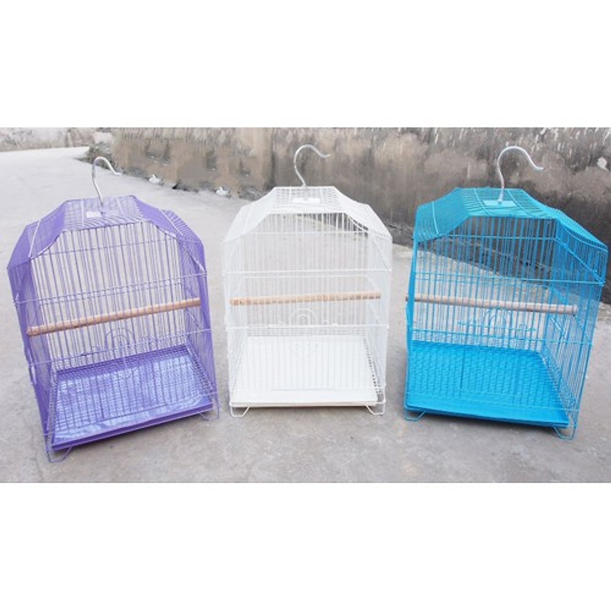 [HCM]Lồng chim sơn tĩnh điện (Giao màu ngẫu nhiên)