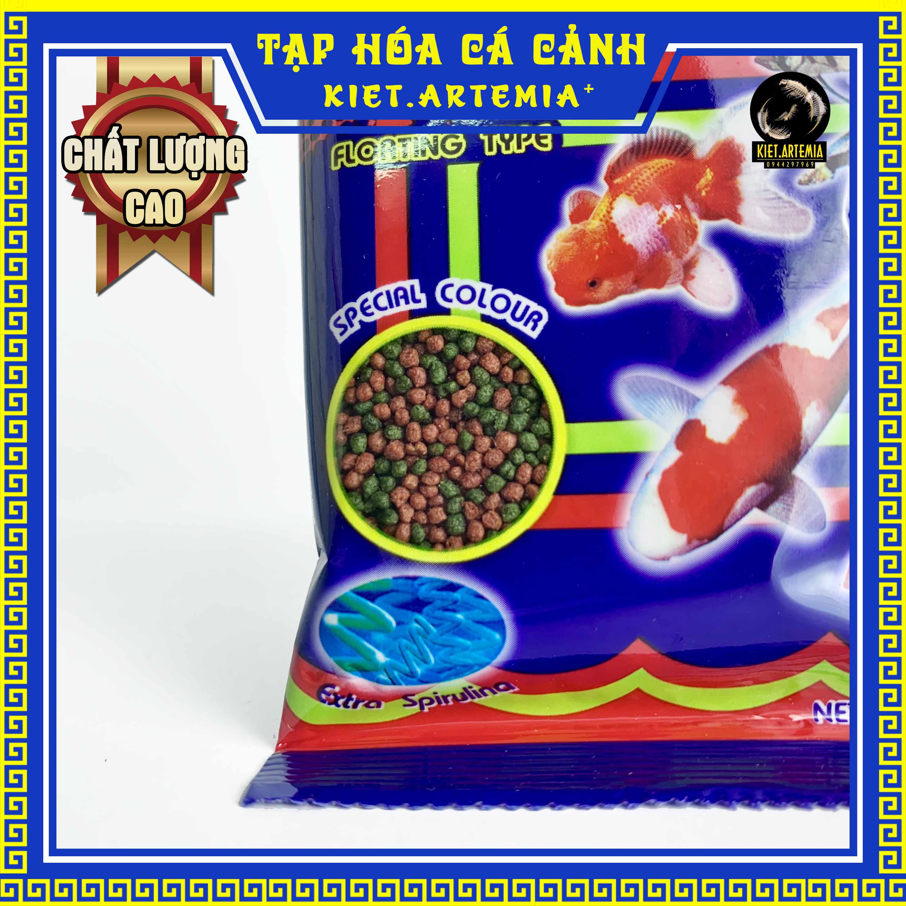 Thức ăn cho cá cảnh, cám Omega dành cho chép, Koi,...