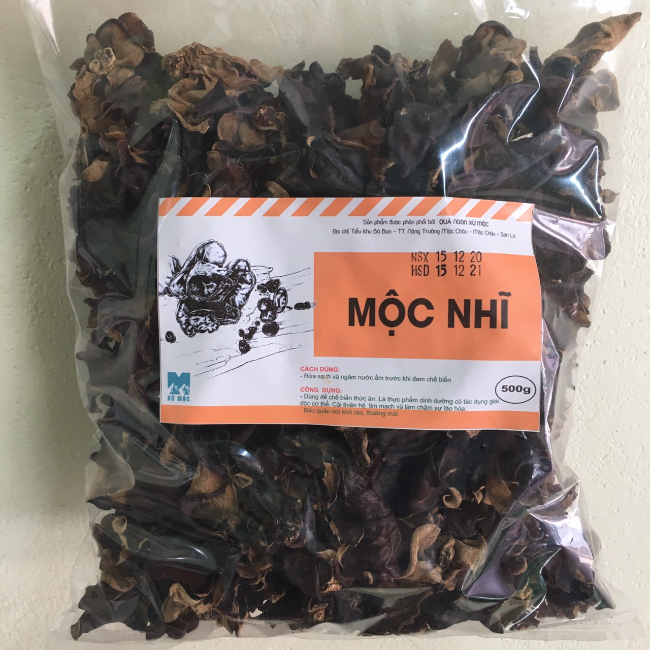 MỘC NHĨ RỪNG TÂY BẮC 500g [GIÒN - THƠM KHÁC LẠ]