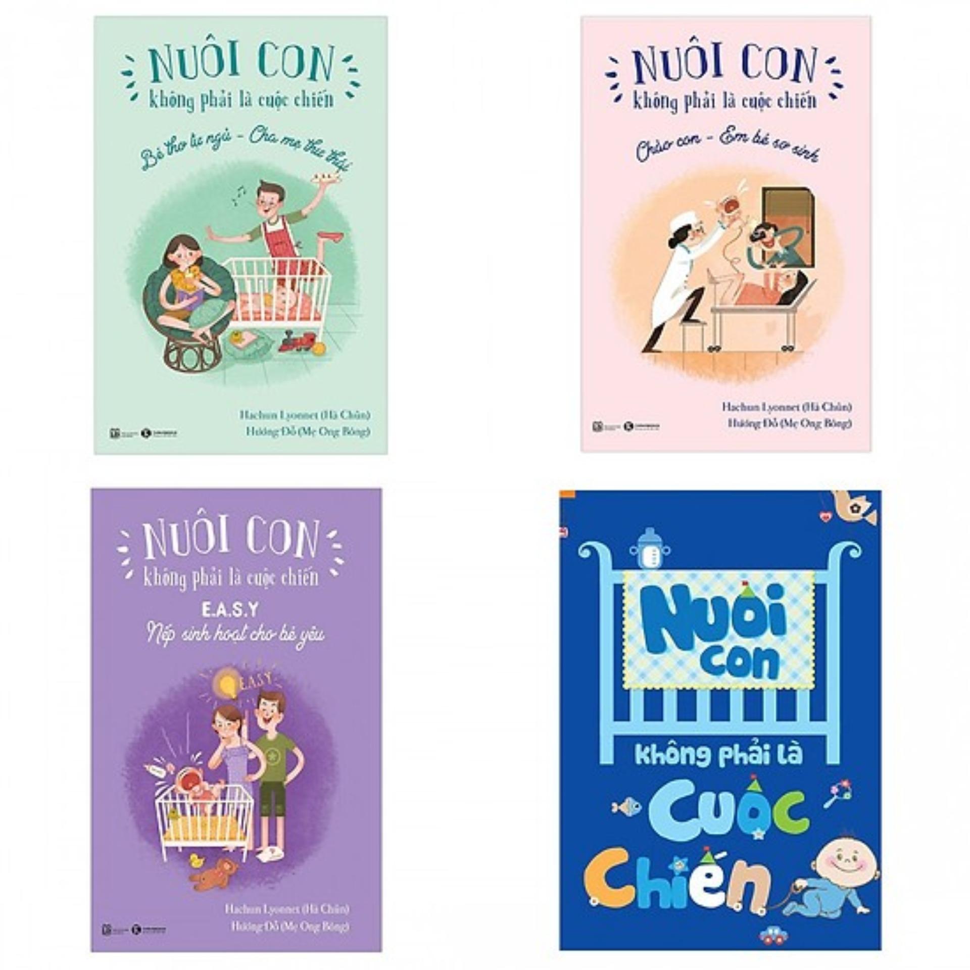 Combo Nuôi Con Không Phải Cuộc Chiến Bộ 4 Cuốn + Tặng Kèm Bookmark Giá Cực Cool Combo Nuôi Con Không Phải Cuộc Chiến Bộ 4 Cuốn + Tặng Kèm Bookmark Giá Cực Cool