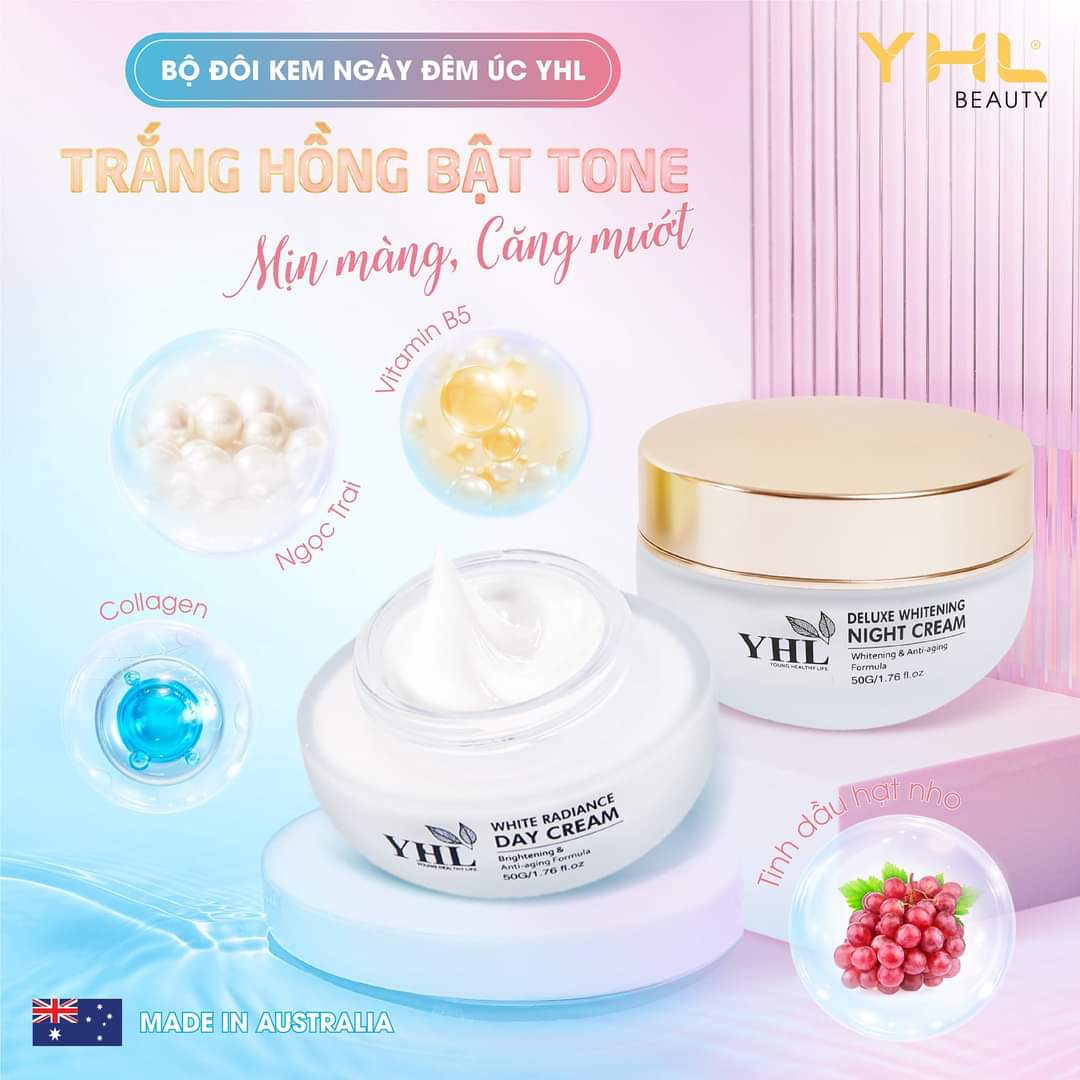 Bộ kem Ngày Đêm Úc YHL