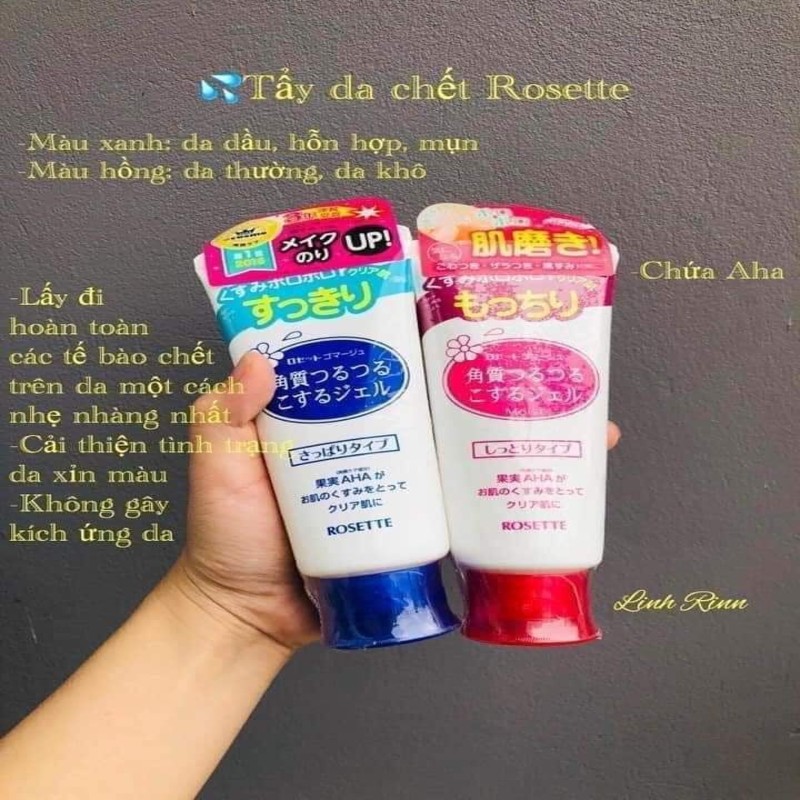 Gel Tẩy Tế Bào Chết Rosette Nhật Bản 120g