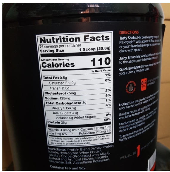 [FREESHIP] RULE1 PROTEIN ISOLATE WHEY - SỮA TĂNG CƠ CHẤT LƯỢNG