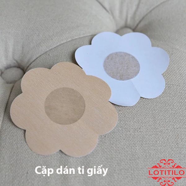 Cặp dán ti giấy, miếng dán che nhũ hoa dùng 1 lần