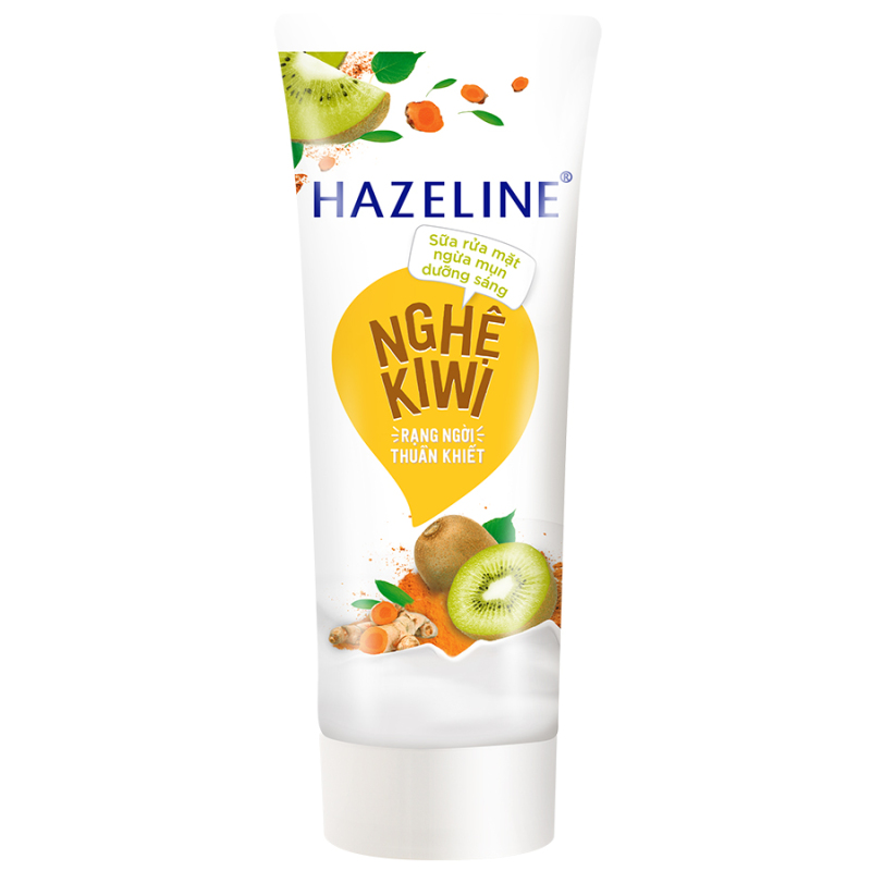 Sữa Rửa Mặt Sáng Da Hazeline Kiwi Nghệ  (100g) giá rẻ