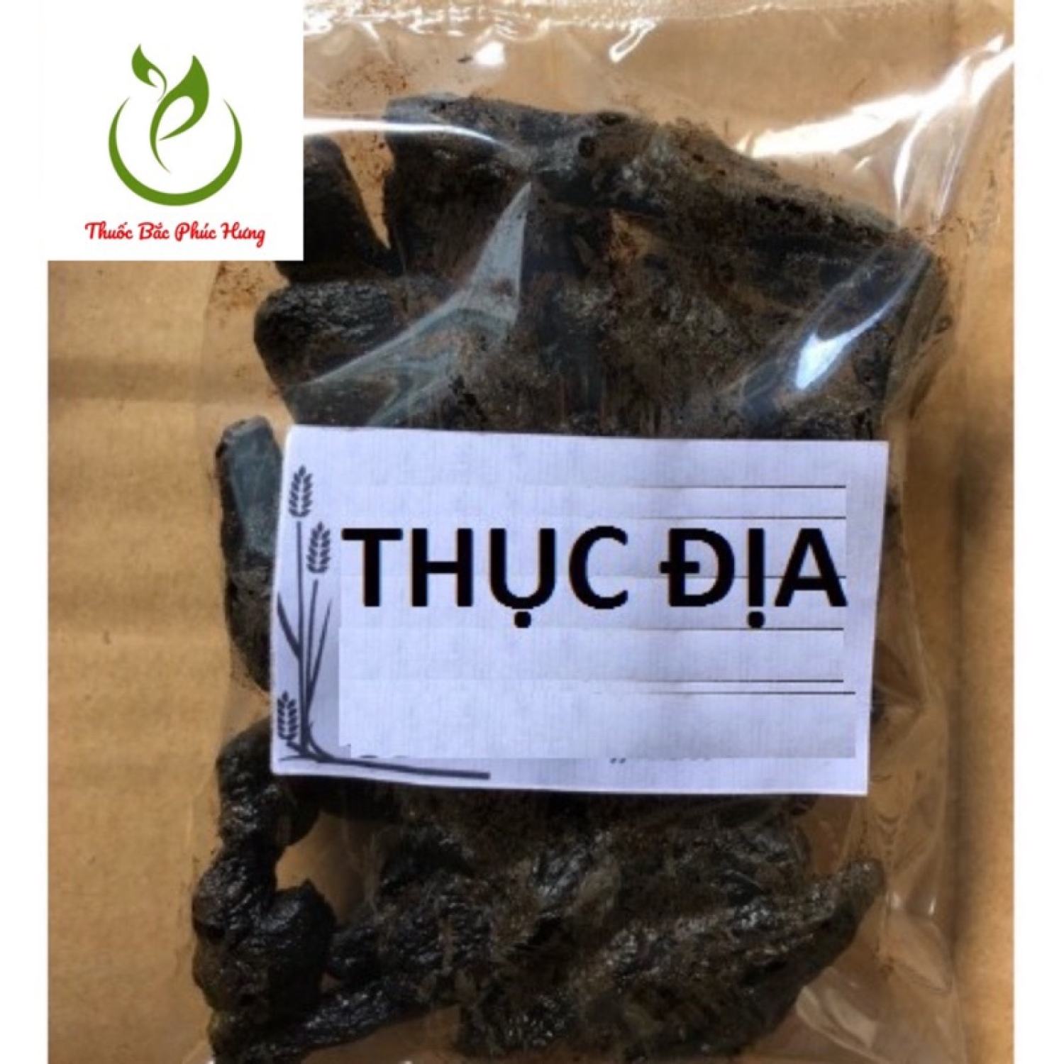 Thục địa khô thơm_500gr (Tặng sét sâm bí đao khi mua 1kg)
