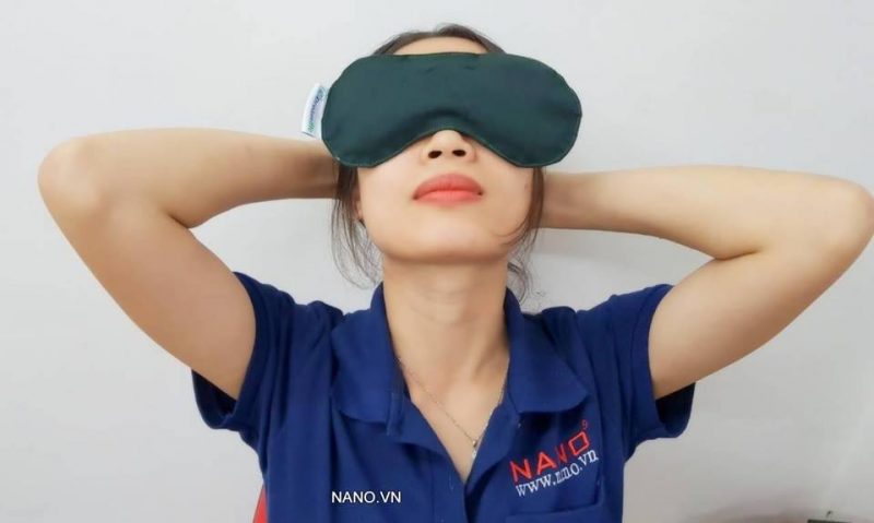 [HCM]Gối Chườm Mắt thảo dược Spa