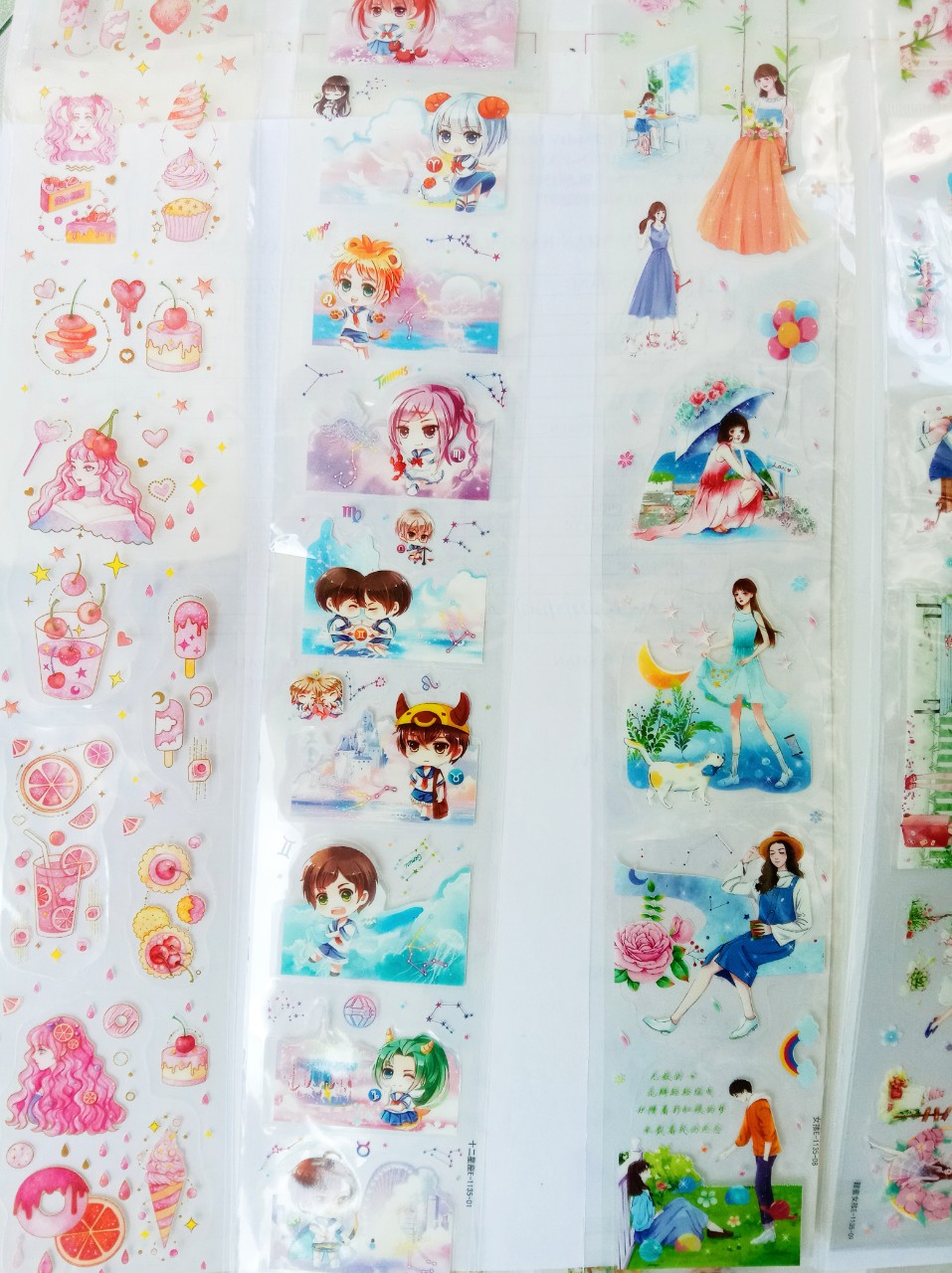 Sticker trang trí nhiều chủ đề