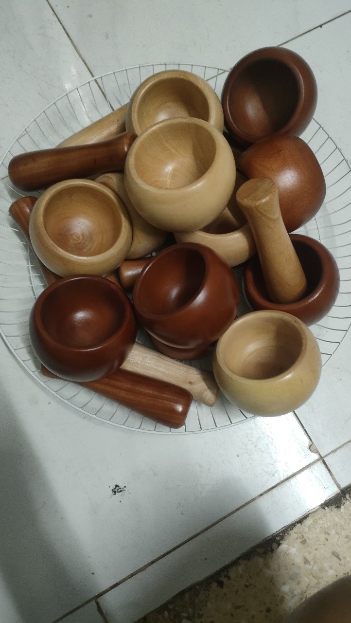 Bộ chày cối gỗ ĐĂNG KHÔi